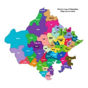 50 districts new rajasthan