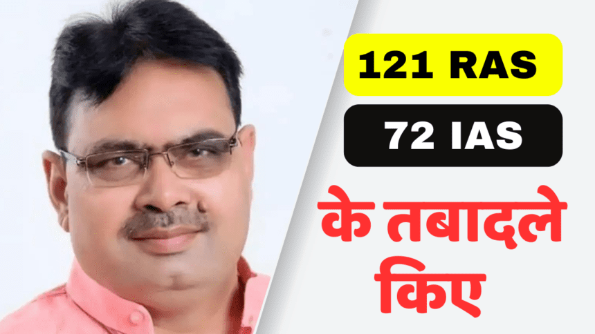 72 IAS अफसरों के किए तबादले: PDF List कई जिलों के कलेक्टर बदले